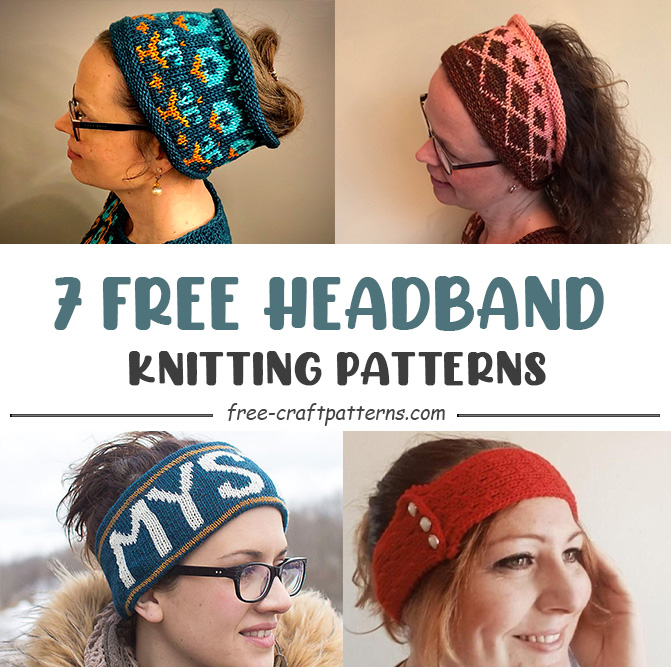 7 Free Headband Knitting Patterns